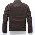 Men‘s Motorcycle Style Leather Jacket