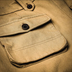 Modern Safari Twill Cotton Bomber Jacket