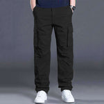Men's Plus Size Flap Pocket Trousers