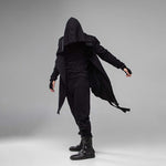 Hooded Black Warrior Cardigan