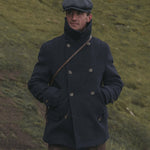 Collar Pure Wool Pea Coat