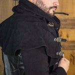 Split Leather Tubular Hood