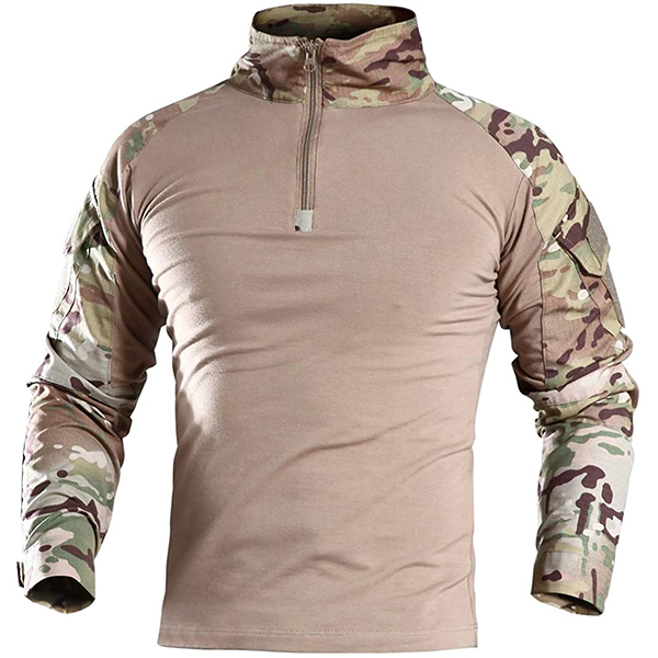 Men's Military Tactical Army Combat Long Sleeve Shirt