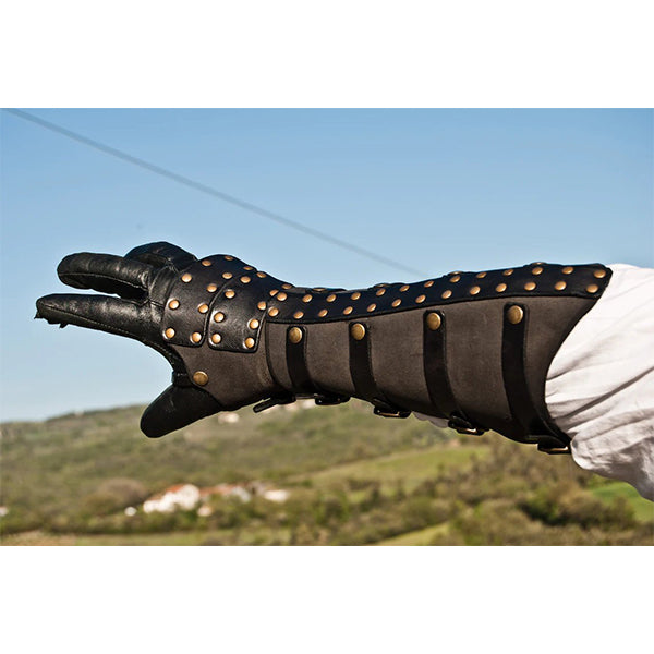 Fantasy Warrior Leather Bracers