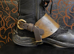 Gladiator Viking Genuine Leather Greaves