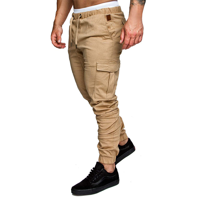 Mens Daily Causal Drawstring Pants