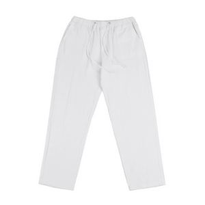 Men's linen large size pocket trousers