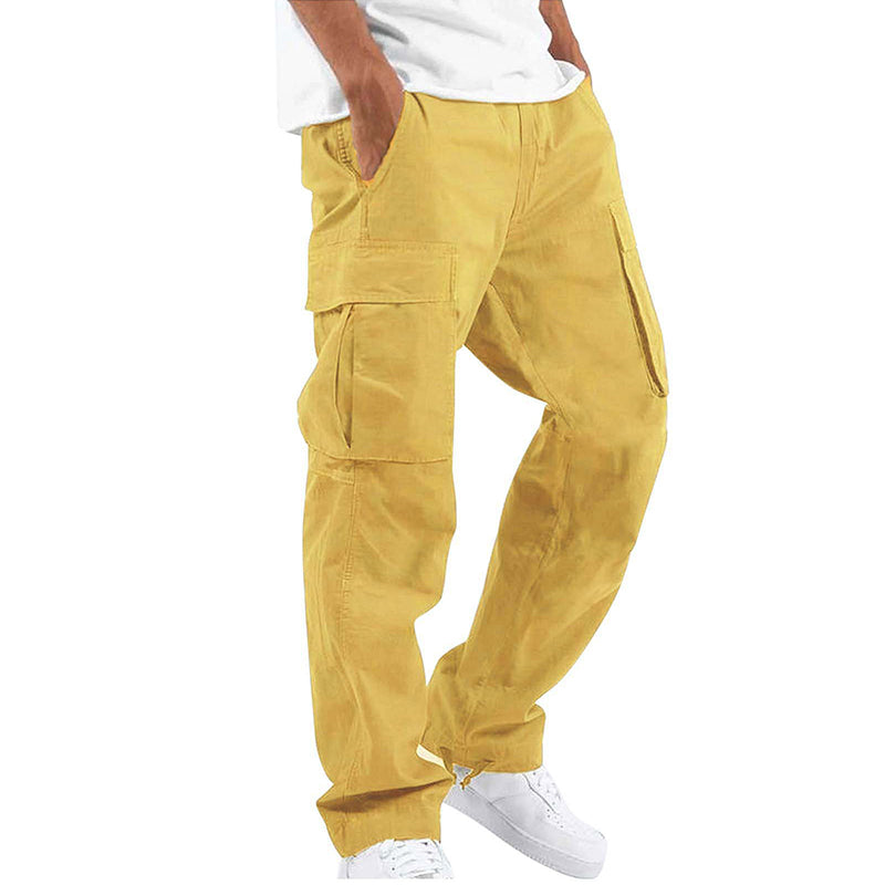 Amazon.com: Khaki Pants Mens Mens Cotton Cargo Pants Casual Multi Pockets  Solid Sweatpants Trouser Comfort Stretch Waist Outdoor Tactical Pant Cargo  Work Pants Black S : Clothing, Shoes & Jewelry