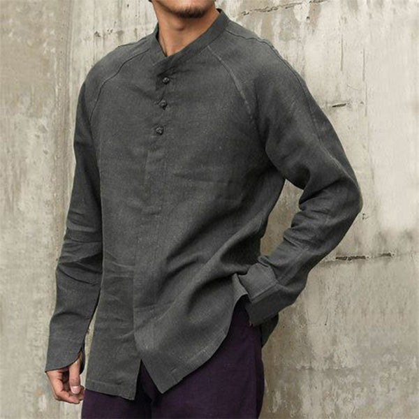Organic Linen Long Sleeve Shirts