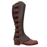 [Couple] Mens Leather Buttons Spats