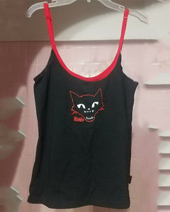 Cute Black Sleeveless Shirts