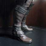 Rawhide Gaiters of an Assassin