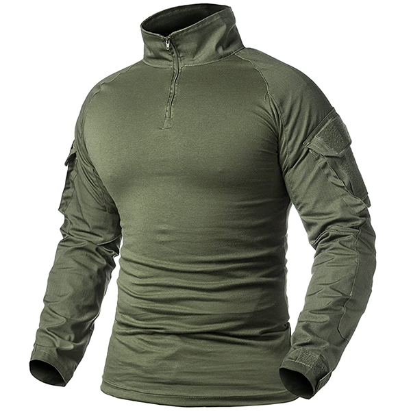 Men's Military Tactical Army Combat Long Sleeve Shirt