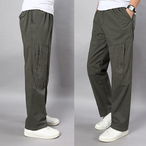 [51.6inch / 131cm Waist] Men's Plus-size Trousers