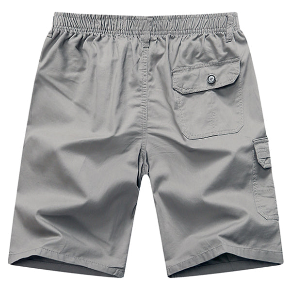 [47.2'' Waist] Men's Zip Plus Size Shorts
