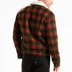 Retro Sherpa Trucker Jacke