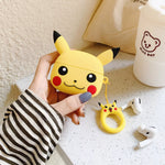 [1 Case=Audífonos Gratis] Funda de AirPods Pro con cabeza de Pikachu