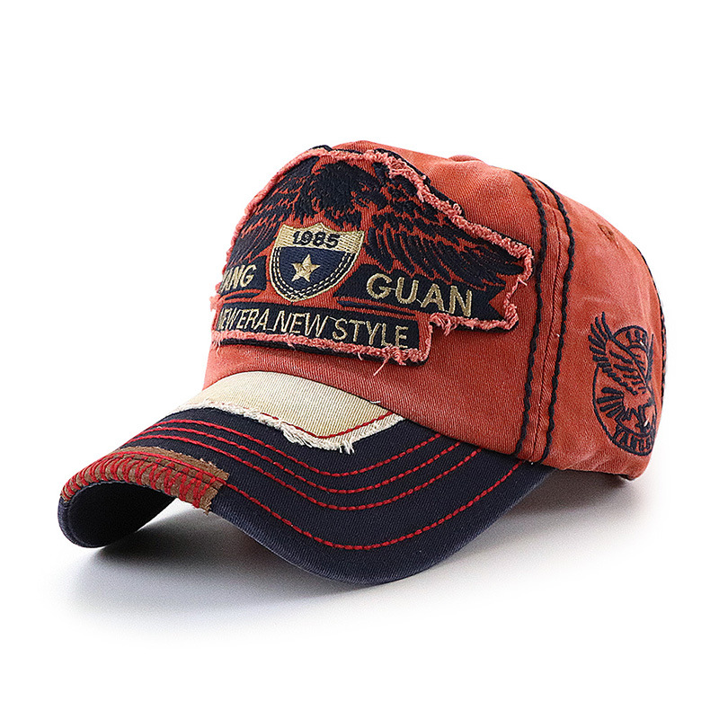 Vintage Cap Mens Cotton Embroidered Baseball Caps Snapback Trucker Hat