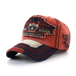 Vintage Cap Mens Cotton Embroidered Baseball Caps Snapback Trucker Hat