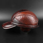 High Quality Genuine Leather Baseball Cap