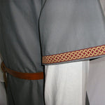 Viking Tunic With Celtic Knot Trim