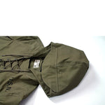 USN Wet Weather Parka Vintage Deck Jacket Pullover Lace Up WW2 Uniform