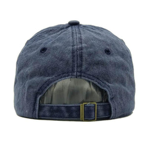 Mens Casual Baseball Cap with Shark Embroidery