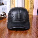 High Quality Genuine Leather Baseball Cap