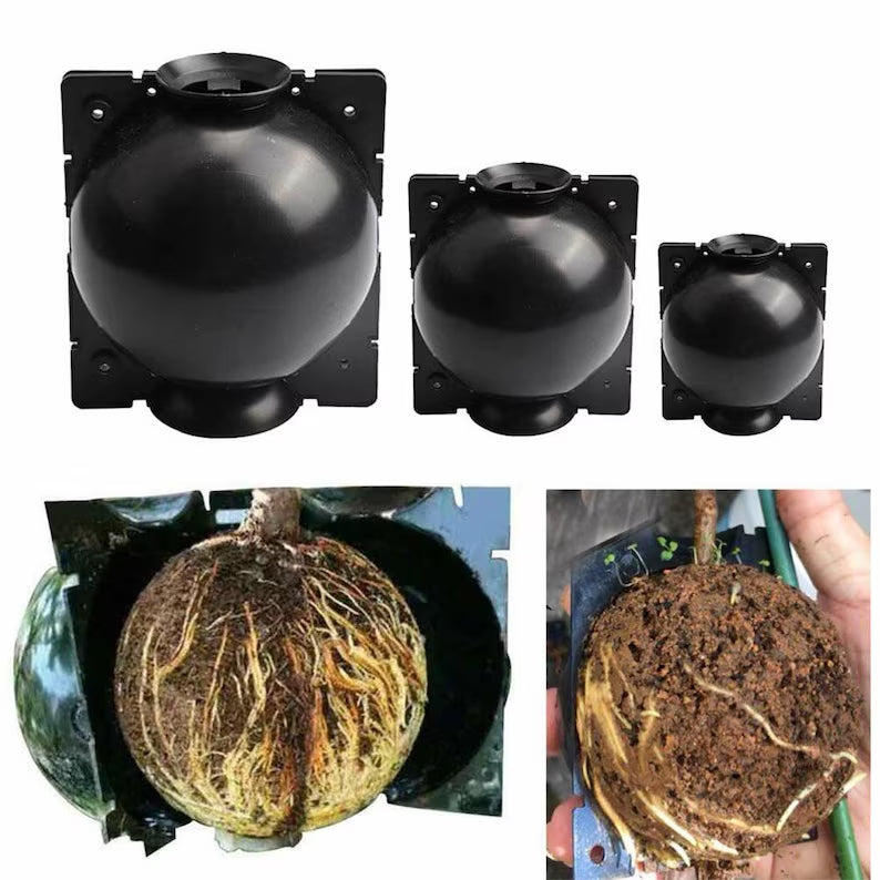 Air layering Plant High Pressure Propagation Ball Grafting Rooting Device Root Growing Ball