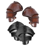Medieval Leather Spaulders