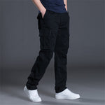 Mens Overalls Pockets Cargo Pants