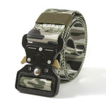 Men's Tactical Belt with Heavy-Duty Quick-Release Buckle