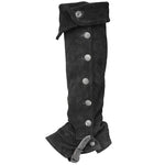 Medieval Gothic Boot Stripe Spats