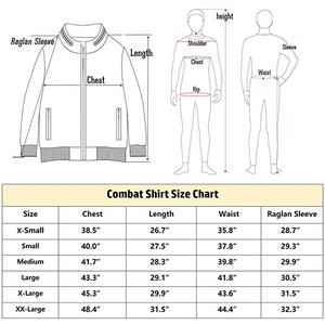 Men's Military Tactical Army Combat Long Sleeve Shirt