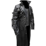 Genuine Leather Gothic Steampunk Coat
