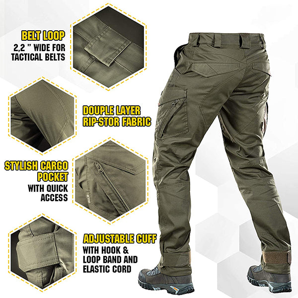 Survival Tactical Gear Men's Tactical Pants With Knee Protection Syste –  Ecoooc