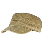 Mens Old Military Flat Cap