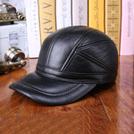 High Quality Genuine Leather Baseball Cap