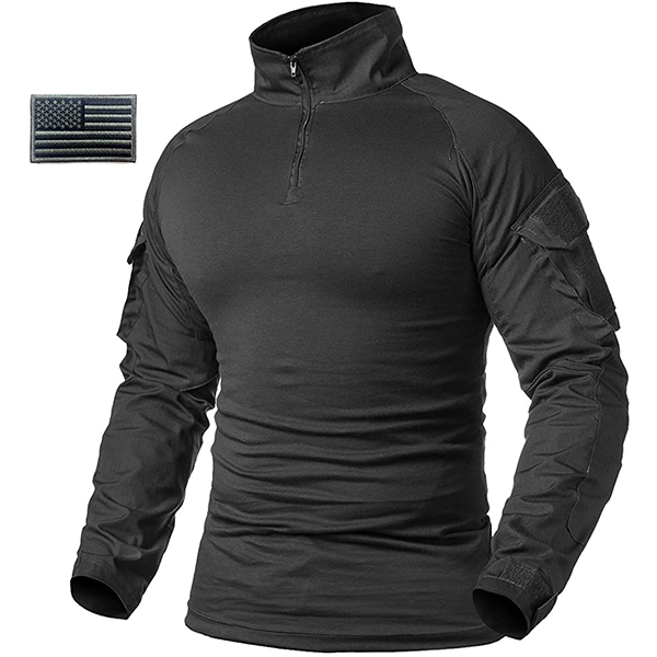 Men's Military Tactical Army Combat Long Sleeve Shirt