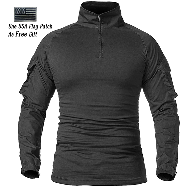 Men's Military Tactical Army Combat Long Sleeve Shirt