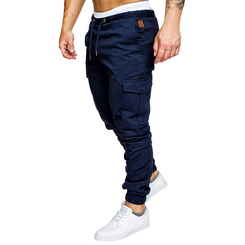 Mens Daily Causal Drawstring Pants