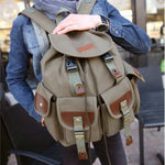 [Last 100pcs] Canvas Continental Rucksack