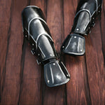 Medieval Warrior LARP Leather Bracers