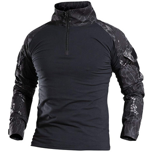 Men's Military Tactical Army Combat Long Sleeve Shirt