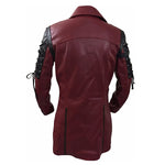 Genuine Leather Gothic Steampunk Coat