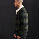 Retro Sherpa Trucker Jacke