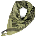 Military Tactical Desert Head Neck Scarf Arab Wrap with Tassel