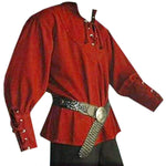 Men's Medieval Lace Up Pirate Shirt
