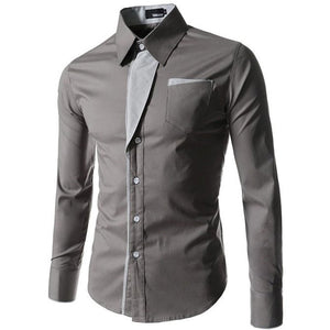 Men's Daily Shirts With Durable Woven Cotton