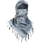 Military Tactical Desert Head Neck Scarf Arab Wrap with Tassel